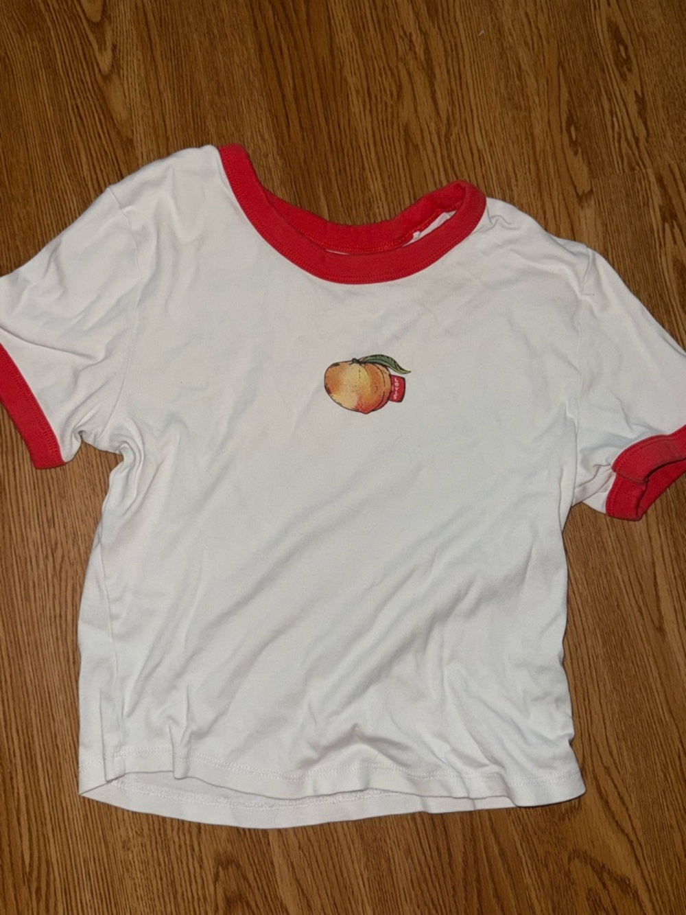 Levi’s tight crop short sleeve tee Small